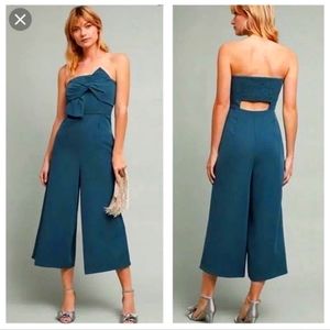 Anthropologie Hailee C Blue/Green Turquoise sleeveless Romper Size 6